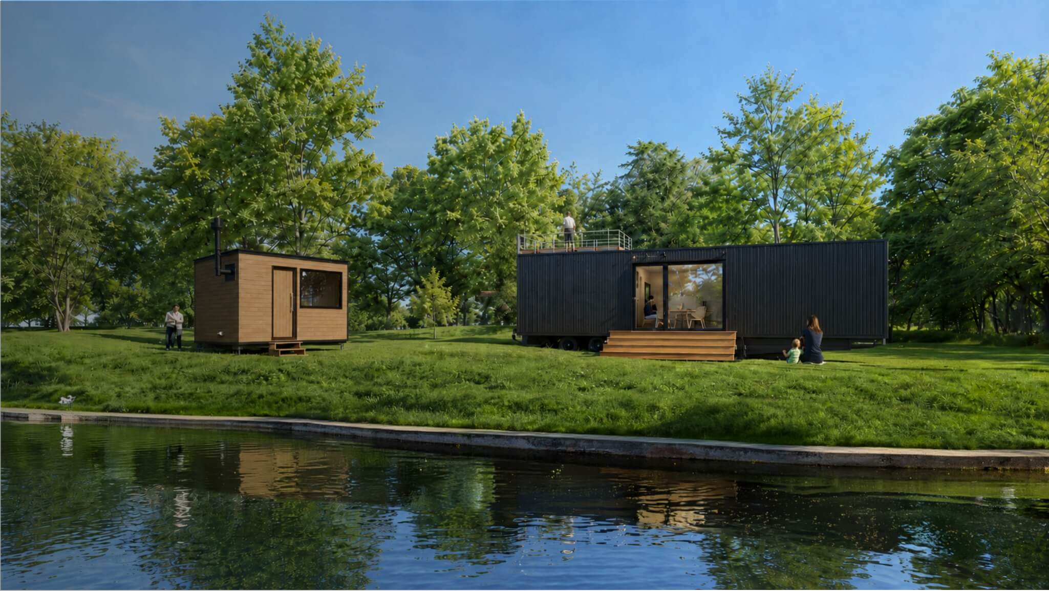 Trailer house